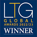 LTG Global awards 2022/23 winner logo